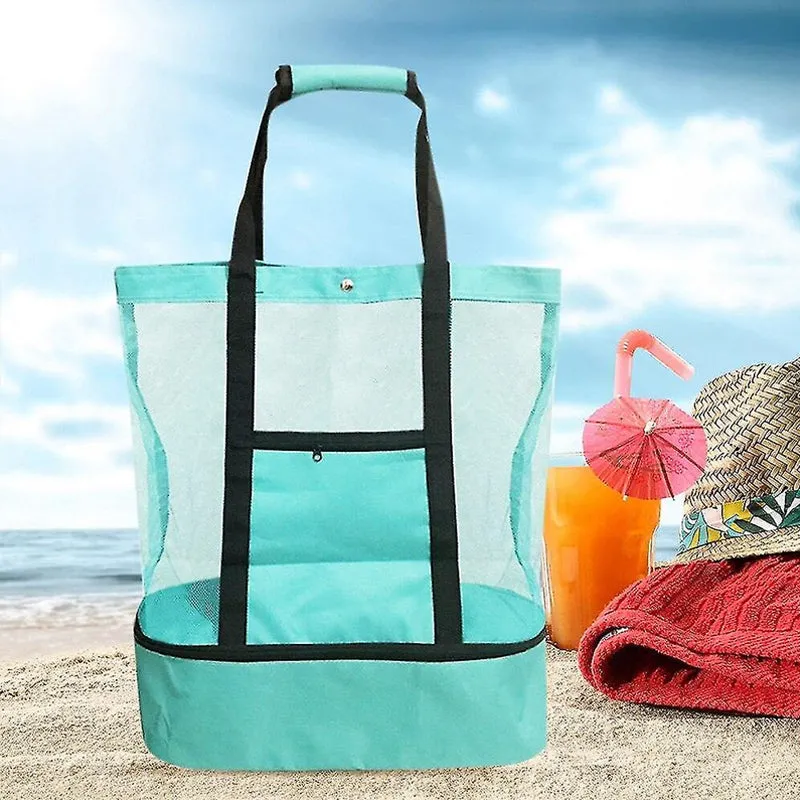 2-in-1 Portable Mesh Detachable Tote Bag