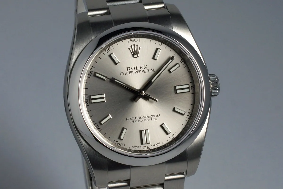2016 Rolex Oyster Perpetual 116000 MINT
