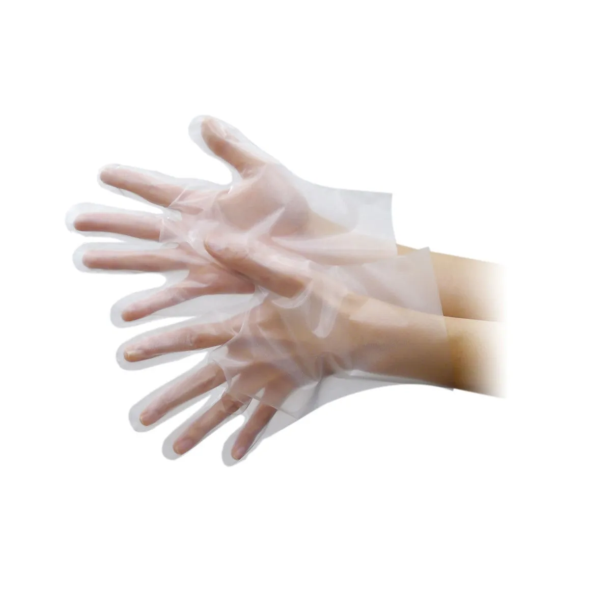 27 Micron Five-Finger-Squeeze Embossed Gloves (200/pack)