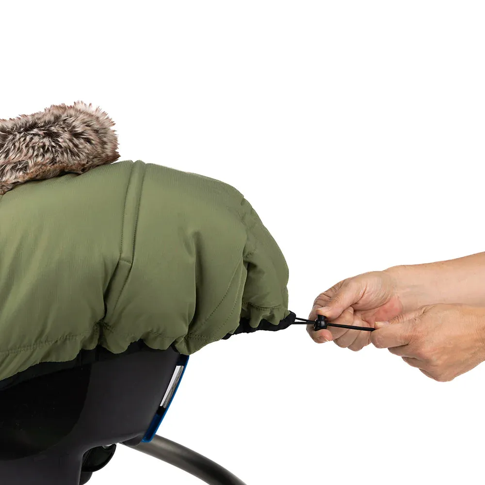 3 Seasons Car Seat Cover | Olive Green