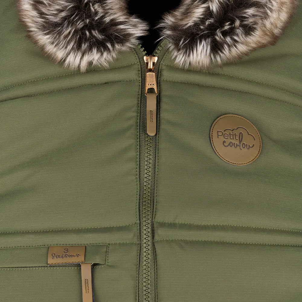 3 Seasons Car Seat Cover | Olive Green