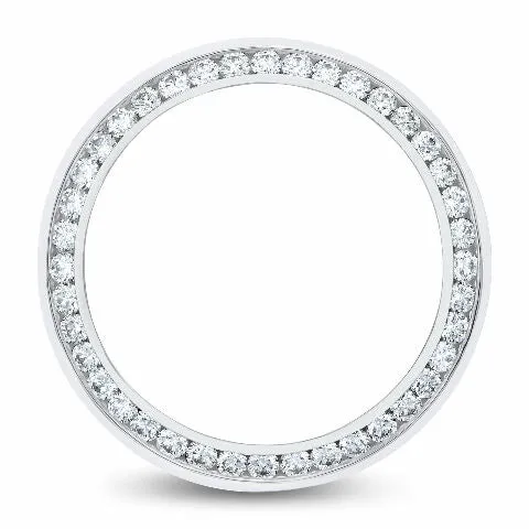 3CT CHANNEL DIAMOND BEZEL WATCH PART FOR ROLEX SUBMARINER, GMT MASTER 2, DAYTONA