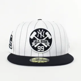 Aaron Judge 99 New York Yankees New Era 59Fifty Fitted Hats (Pin Gray Under Brim)