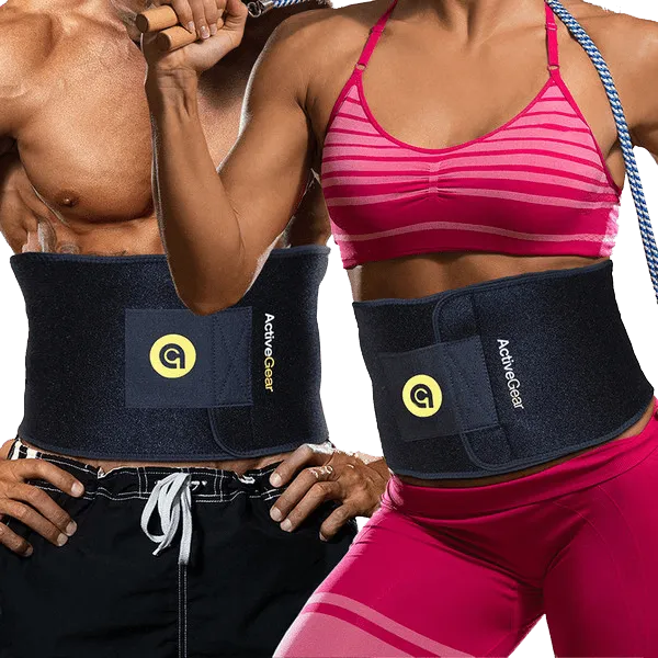 ActiveGear Premium Waist Trainers For Men and Women. Get your Sweat on