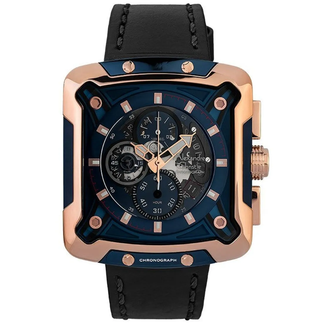 Alexandre Christie Quartz Chronograph Mens Watch 3039MCLURBU