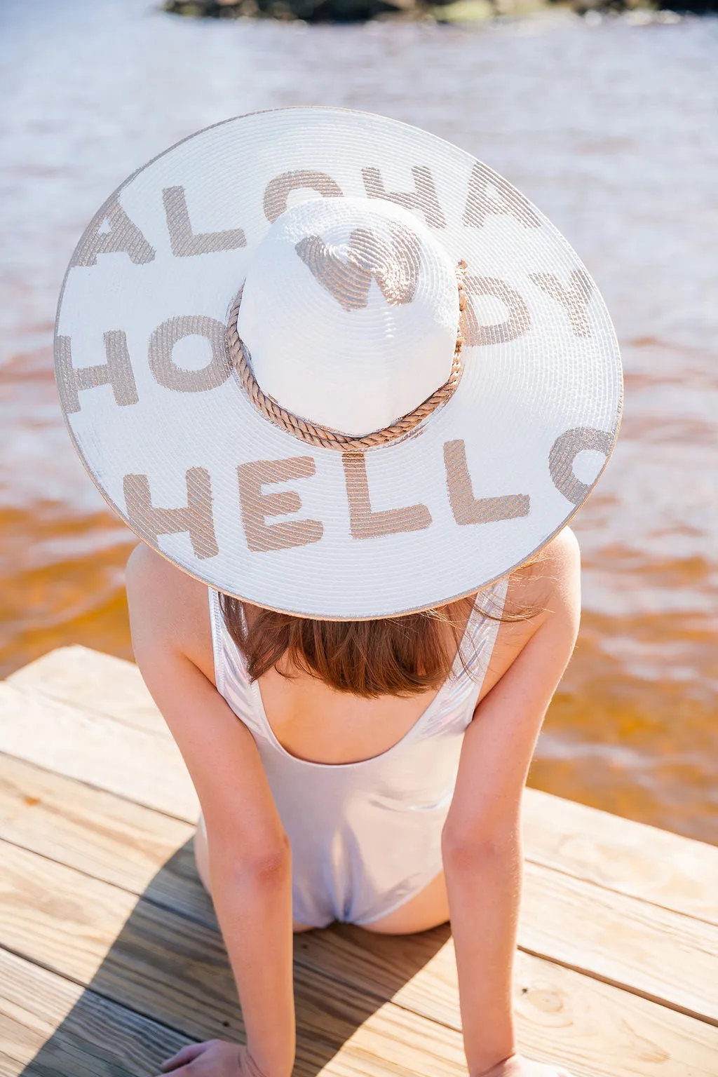 ALOHA COWGIRL SUN HAT