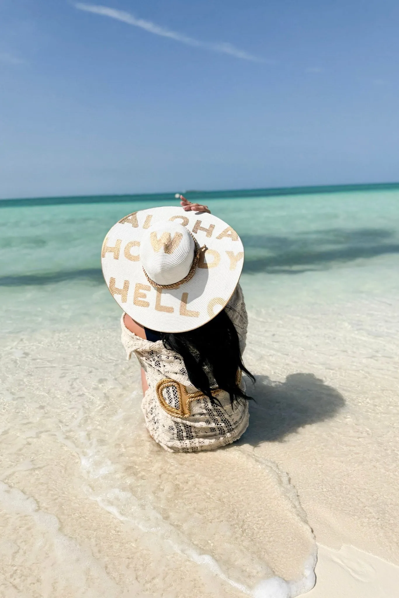 ALOHA COWGIRL SUN HAT