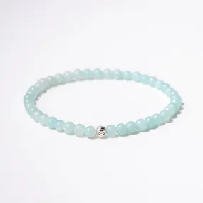 Amazonite Gemstone Bracelet 4mm