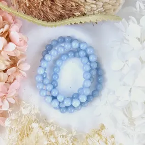 Angelite Bracelet - 8mm