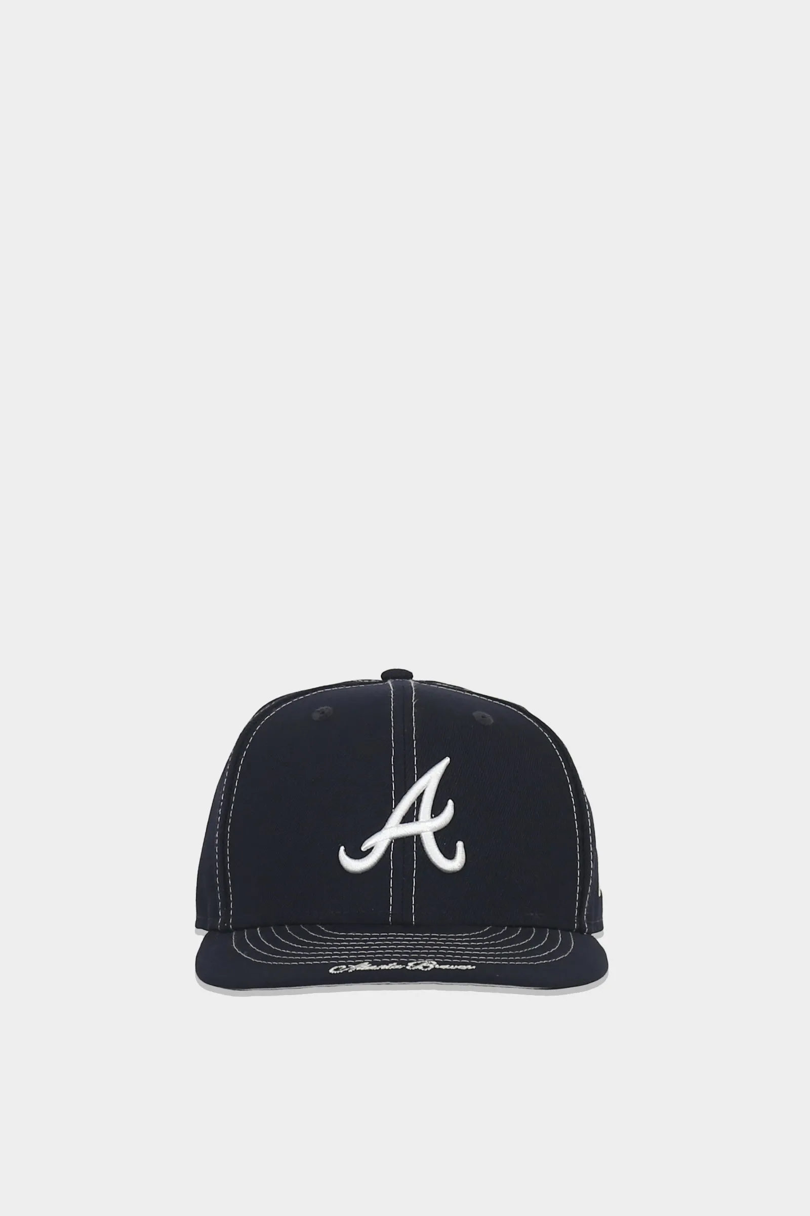 Atlanta Braves Contrast Stitch 59Fifty Fitted Cap