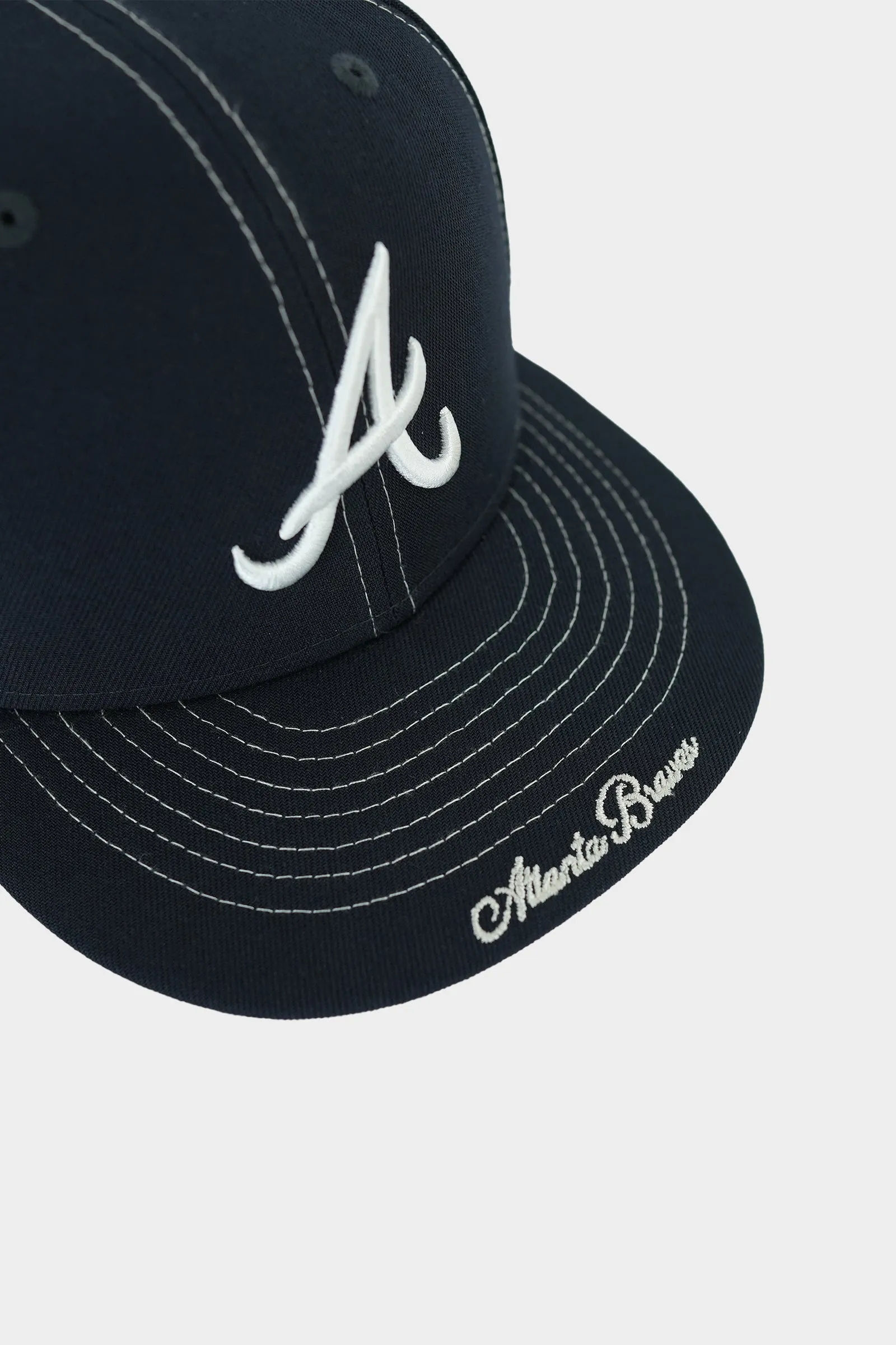 Atlanta Braves Contrast Stitch 59Fifty Fitted Cap