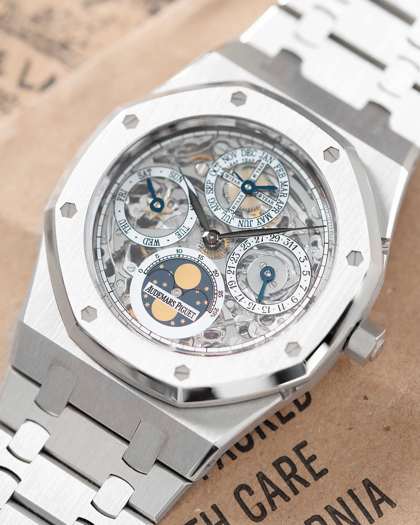 Audemars Piguet Royal Oak Perpetual Calendar Openworked 25829ST