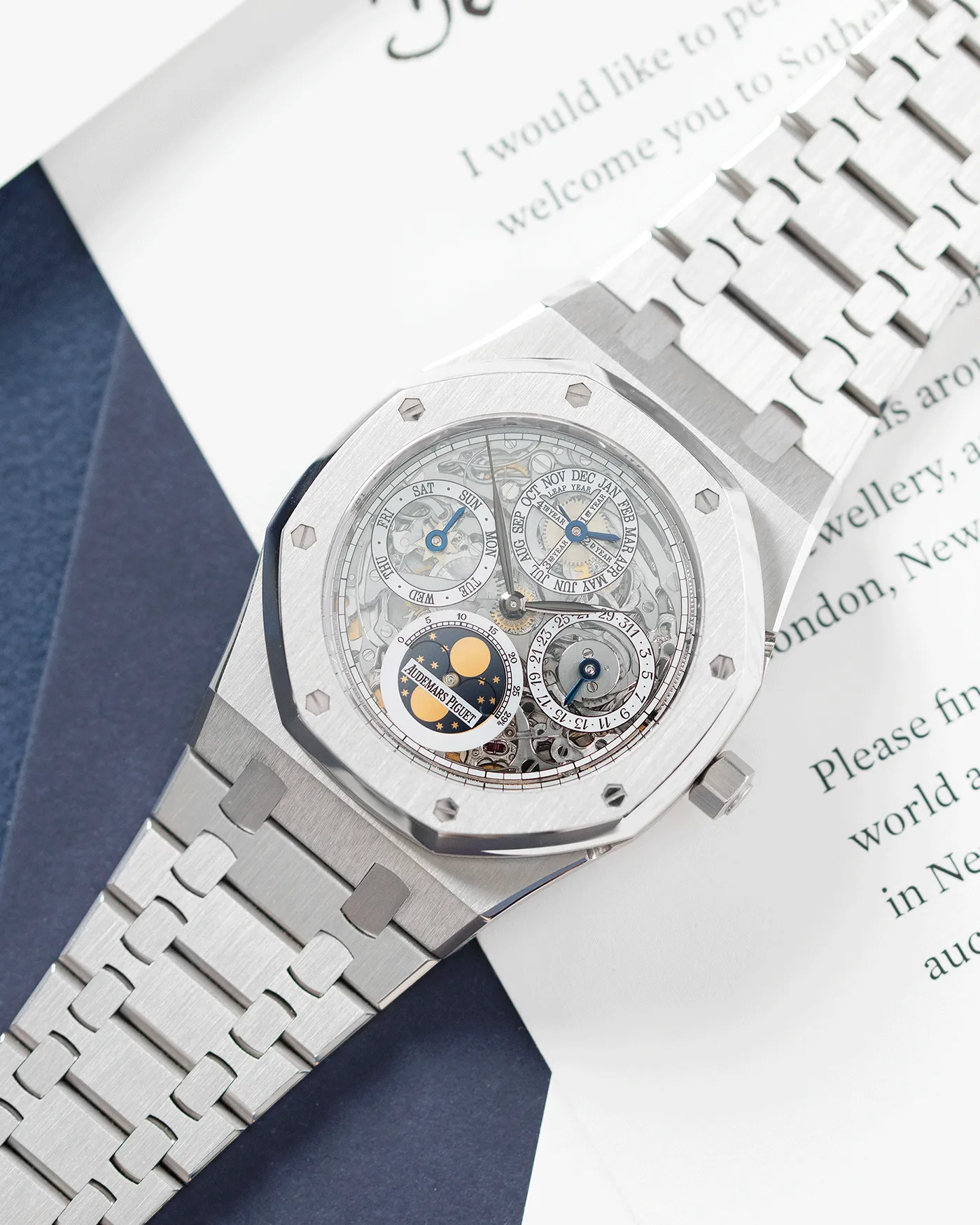 Audemars Piguet Royal Oak Perpetual Calendar Openworked 25829ST