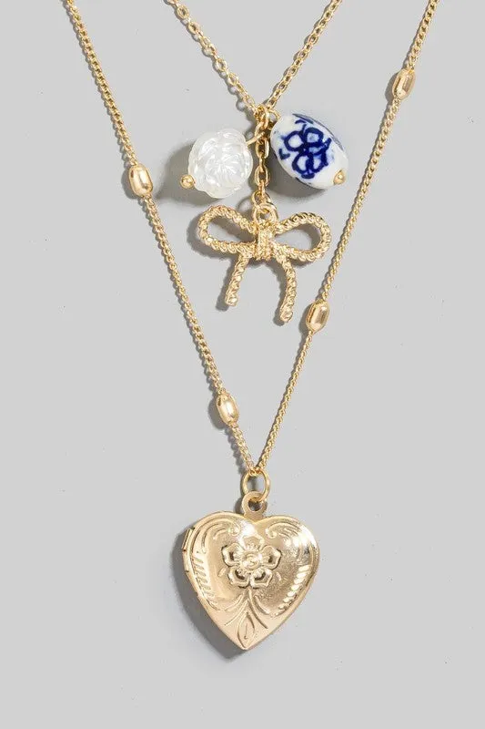Banks Layered Chain Necklace