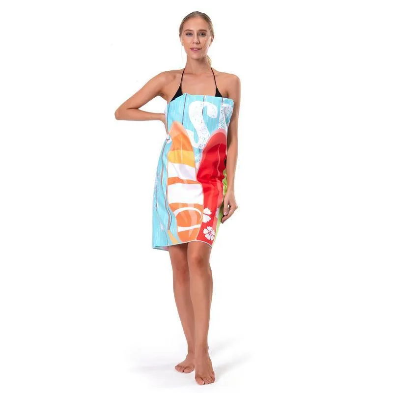 Beach Towel 1PC 10Colours 160x80cm Quick Dry Microfibre