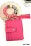 Beaded Bracelet Keychain Cardholder Wallet