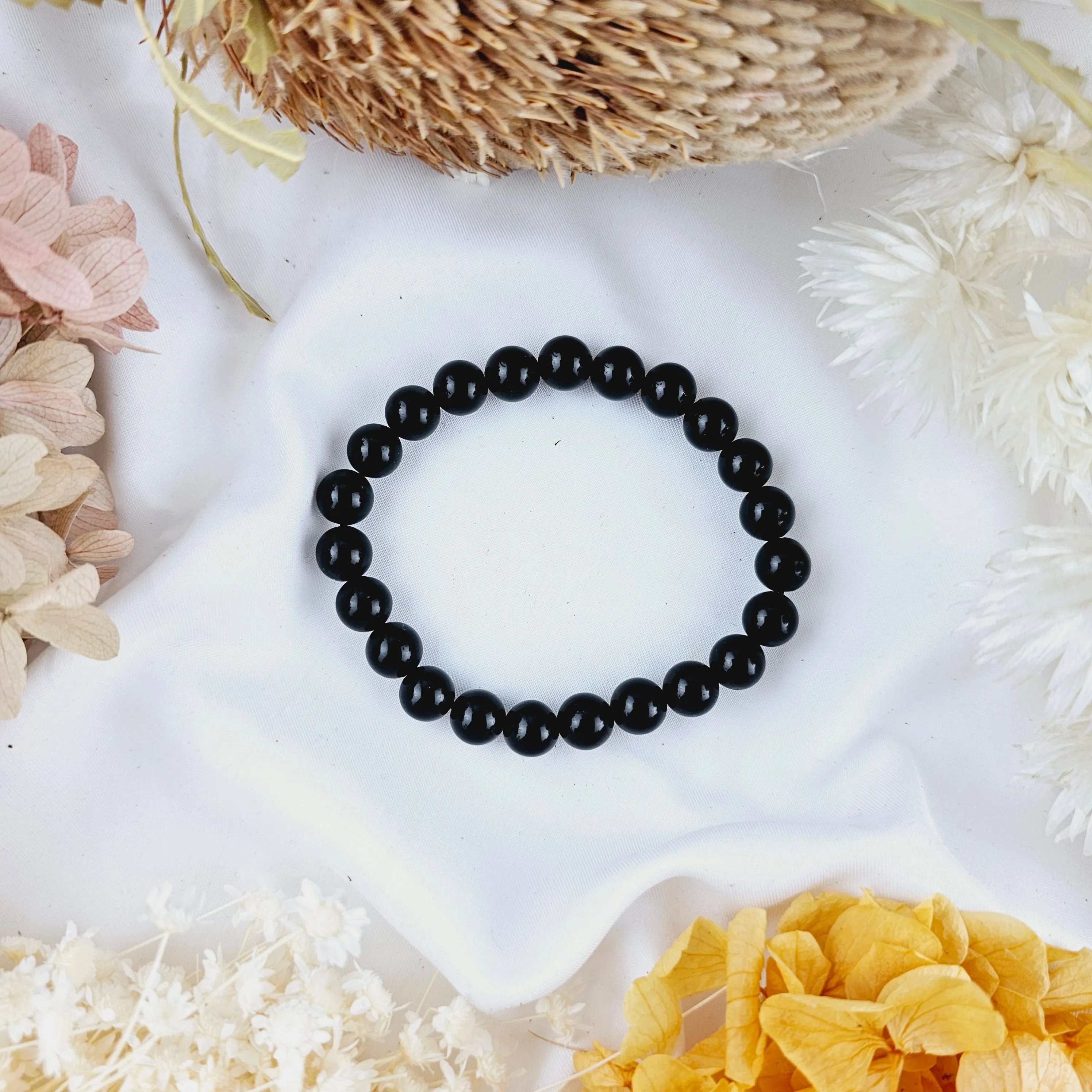 Black Obsidian Bracelet - 8mm