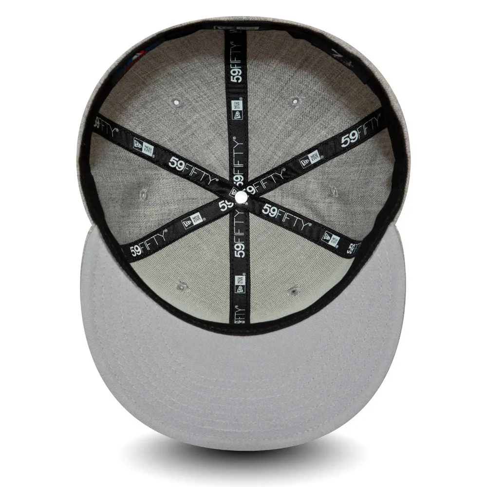 Boston Red Sox 59Fifty Fitted Cap - Heather Grey/Red