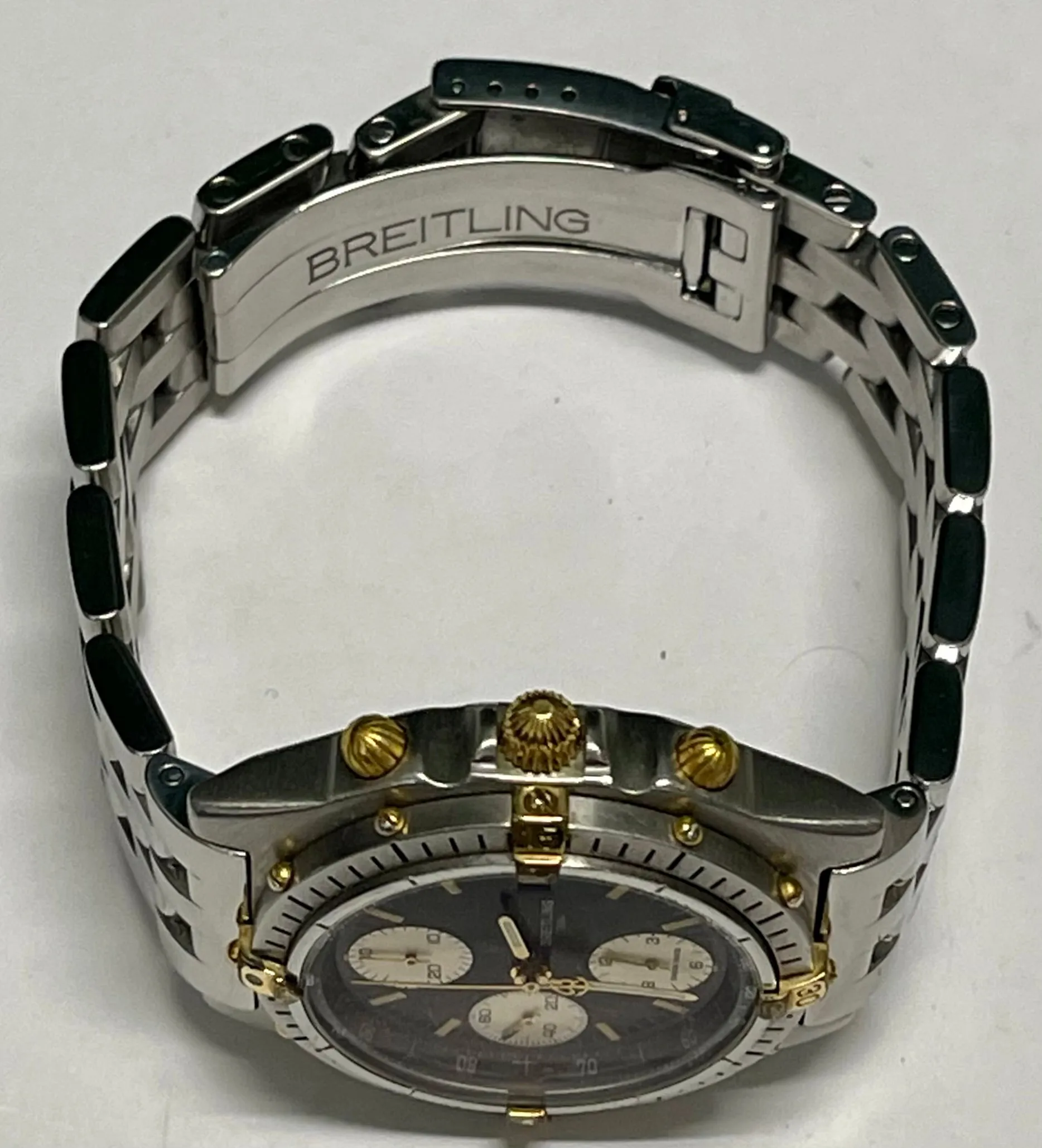 BREITLING Ref# 82804 Chronograph Stainless Steel Automatic M. - $15K APR w/ COA!