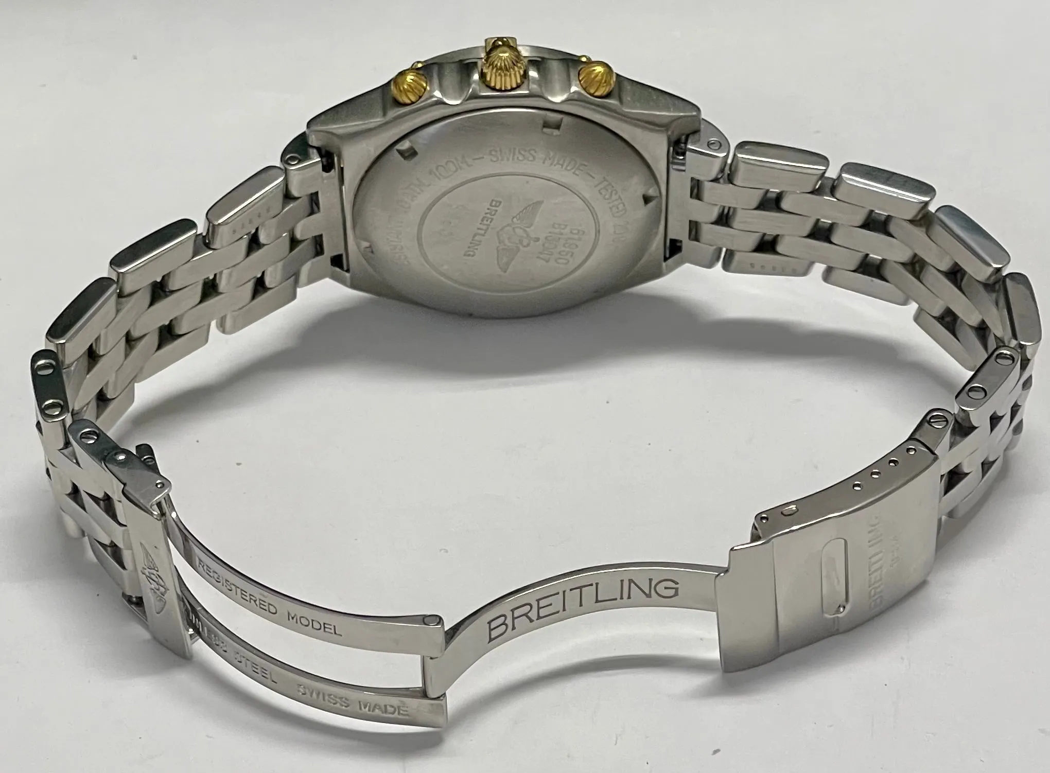 BREITLING Ref# 82804 Chronograph Stainless Steel Automatic M. - $15K APR w/ COA!
