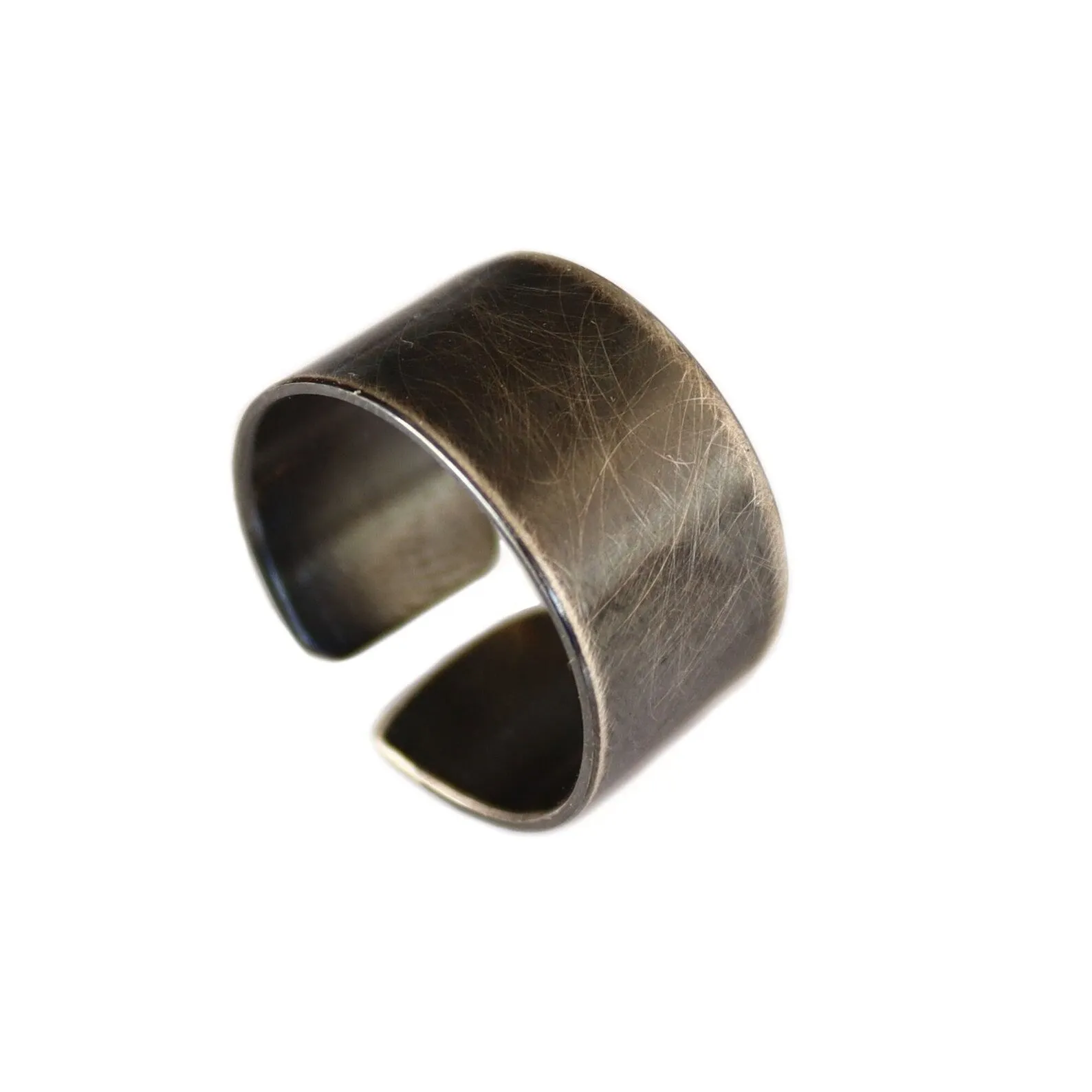 Brushed Matte Ring - Black Ring for Men