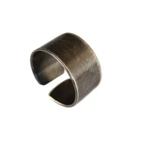 Brushed Matte Ring - Black Ring for Men
