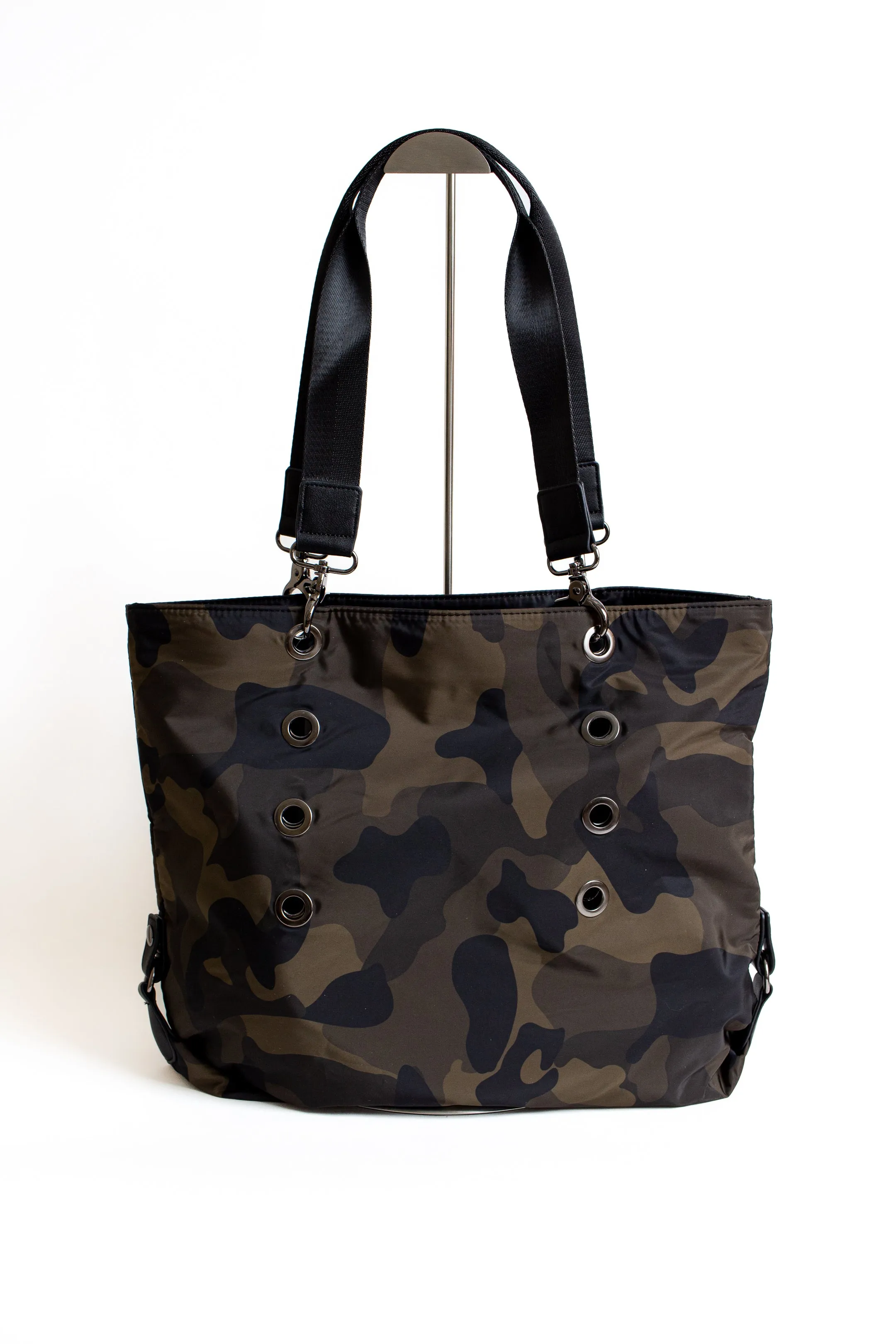 Camouflage Medium Reversible Tote with Inside Pouch