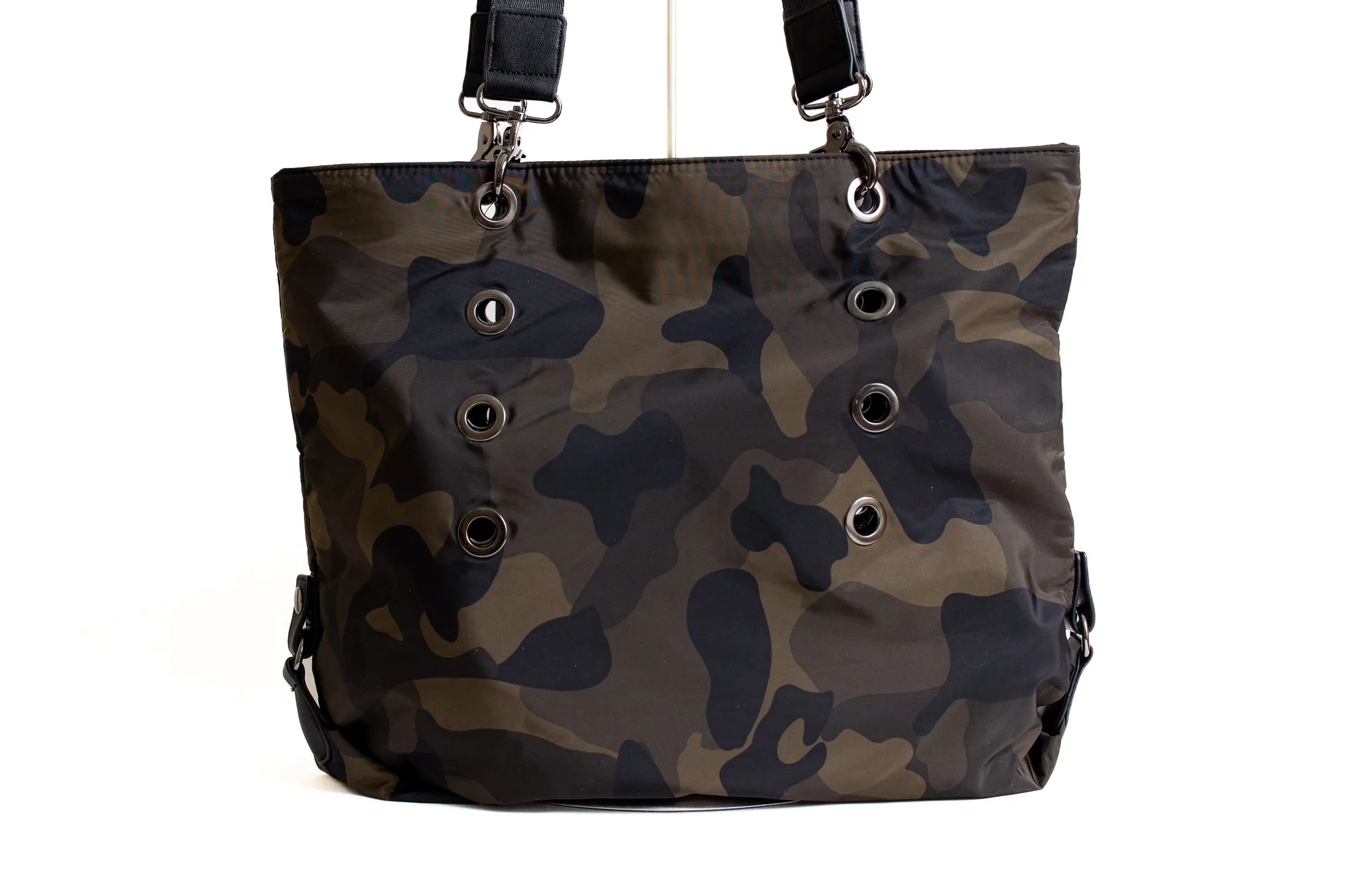 Camouflage Medium Reversible Tote with Inside Pouch