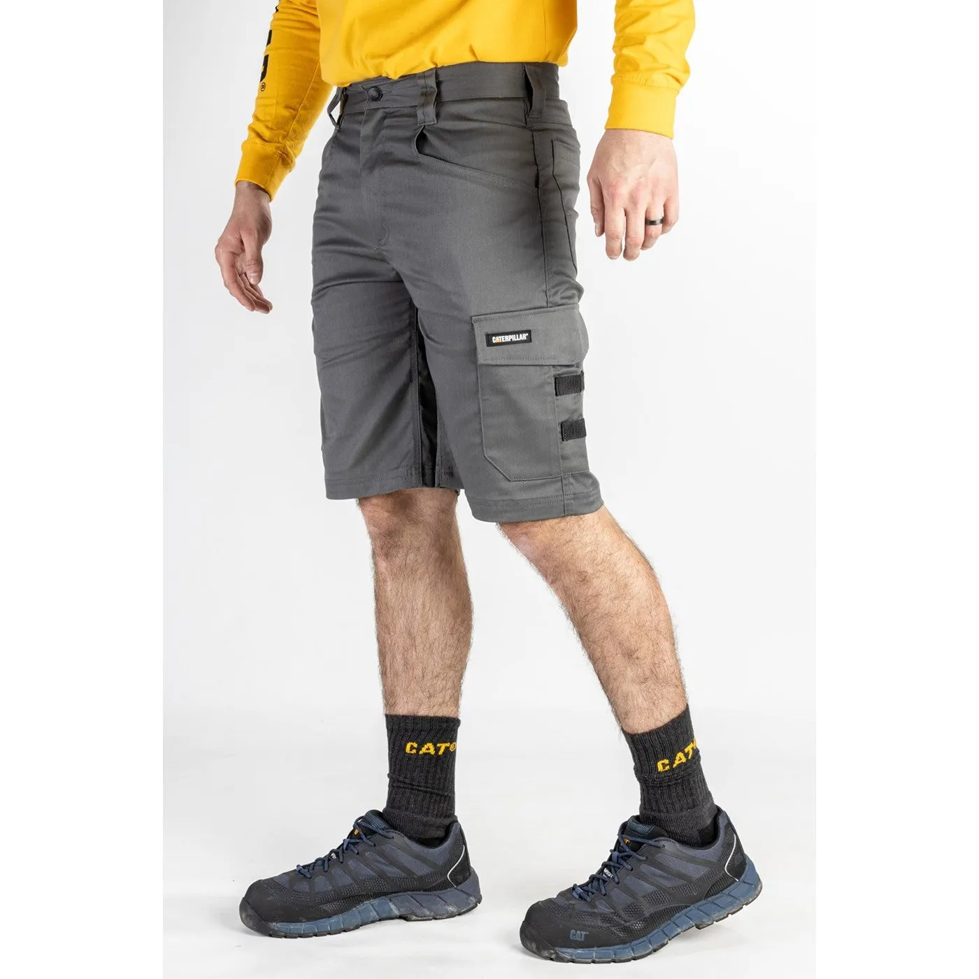 Caterpillar Tracker Shorts  Dark Shadow