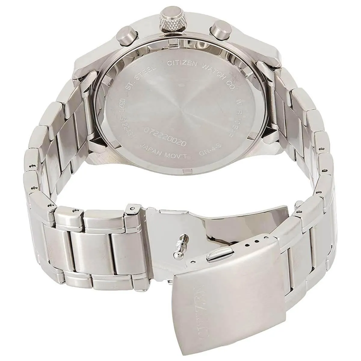 Citizen Men's Watch - Chronograph Blue Dial Stainless Steel Bracelet | AN8190-51L