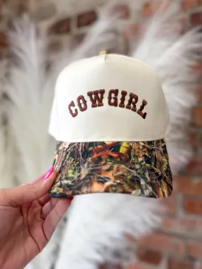 Cowgirl Camo Trucker Hat