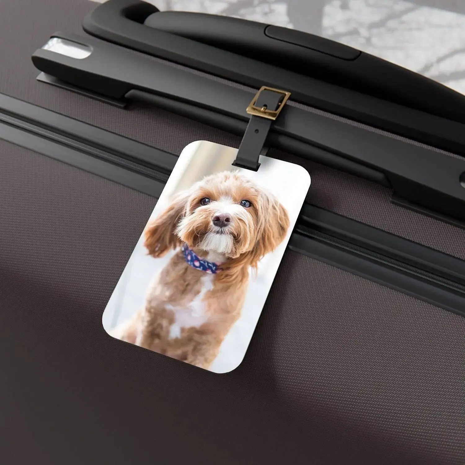Custom Personalized Pet Photo Luggage Tags