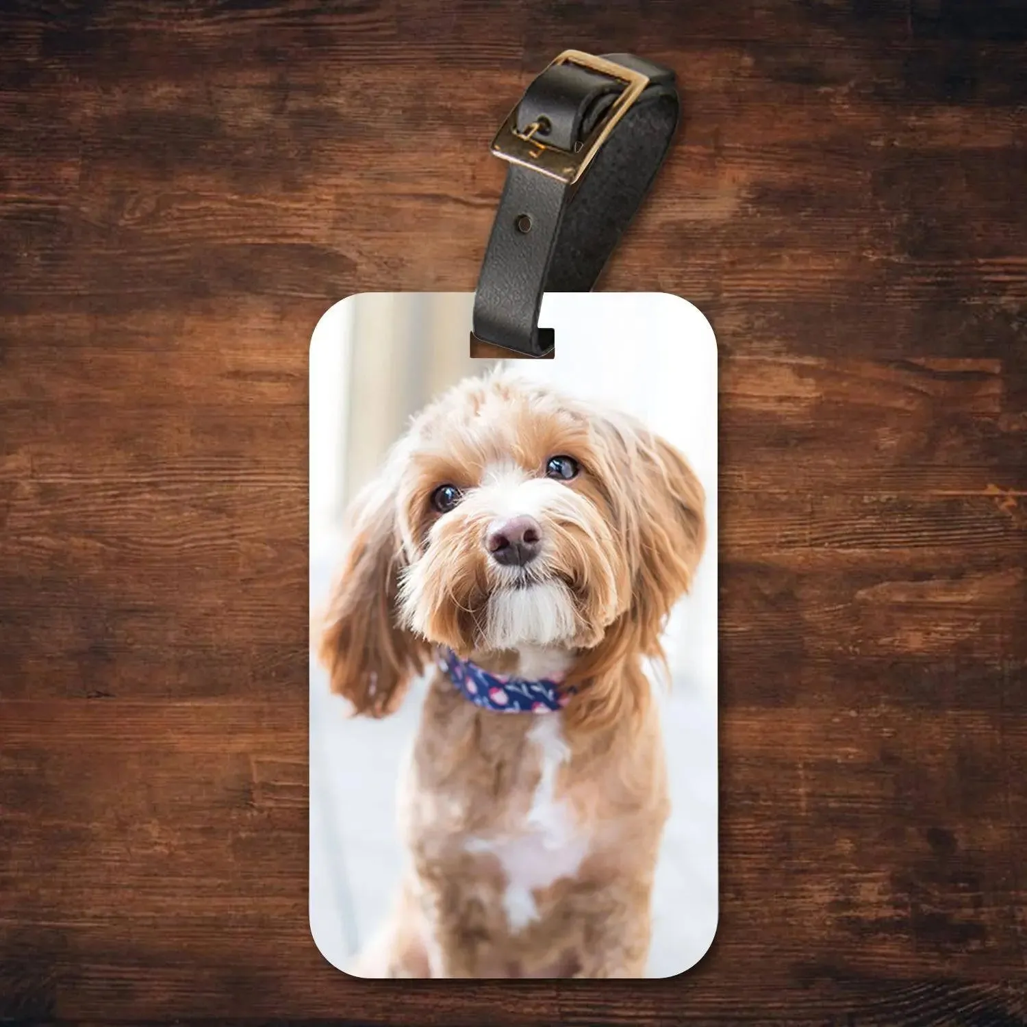 Custom Personalized Pet Photo Luggage Tags