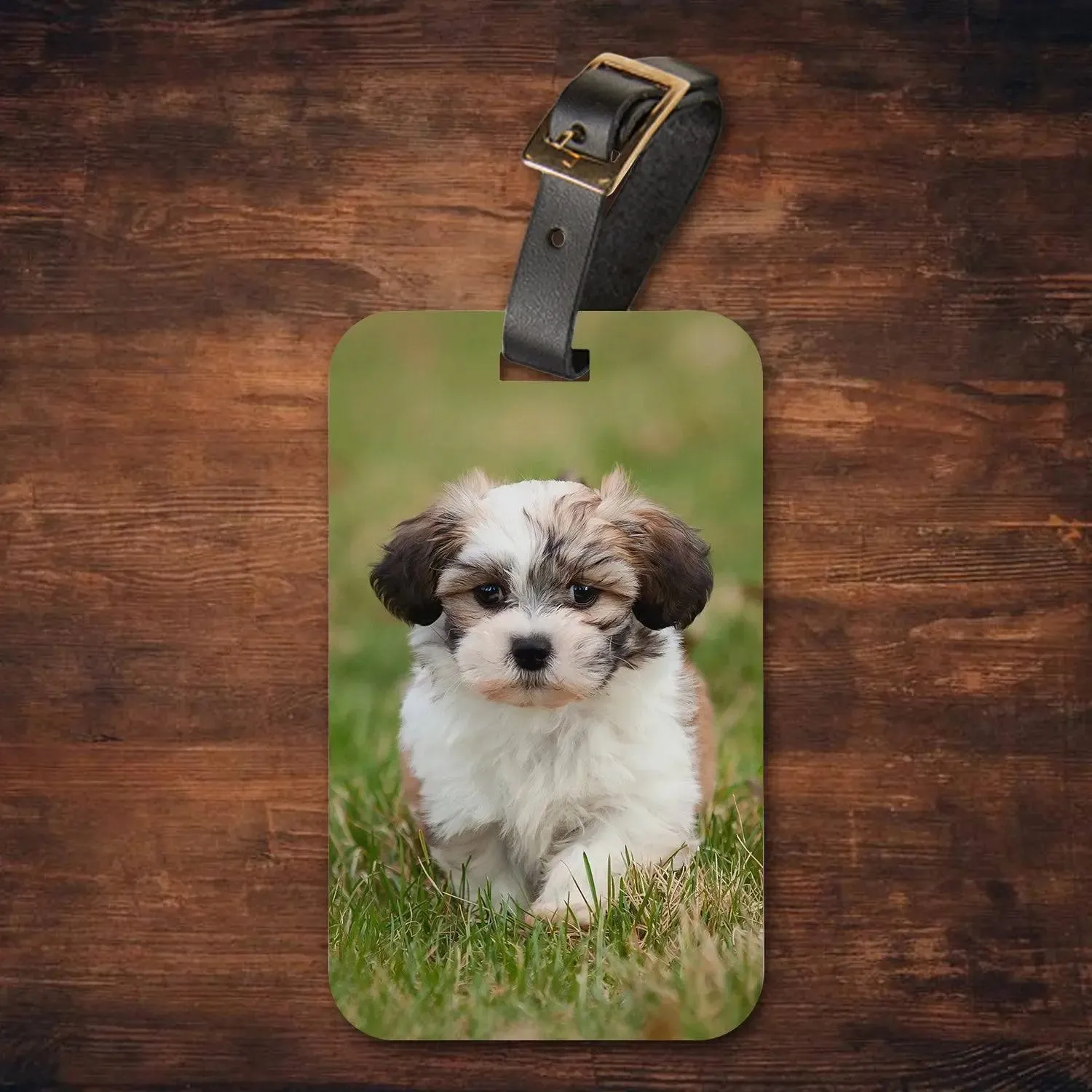 Custom Personalized Pet Photo Luggage Tags