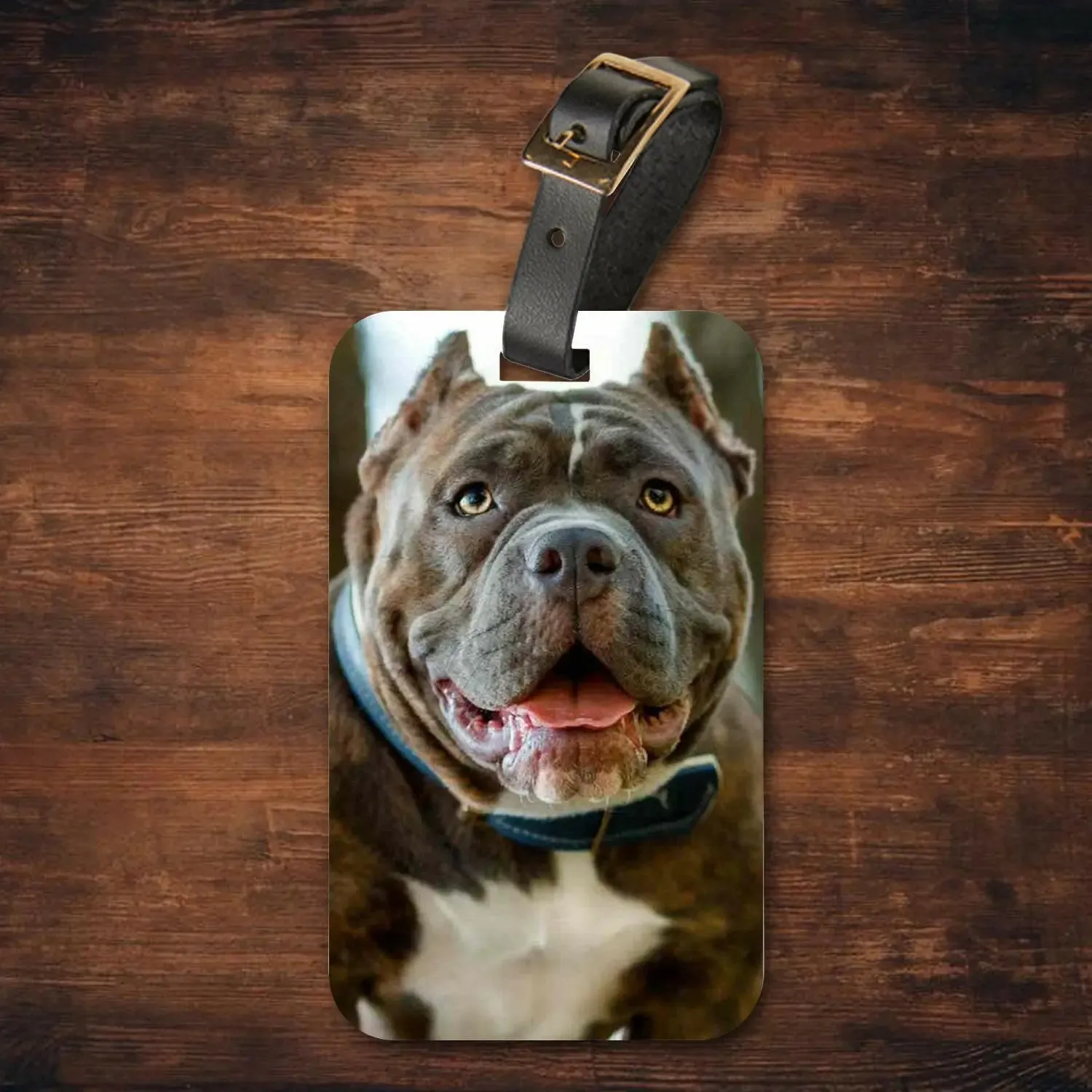 Custom Personalized Pet Photo Luggage Tags