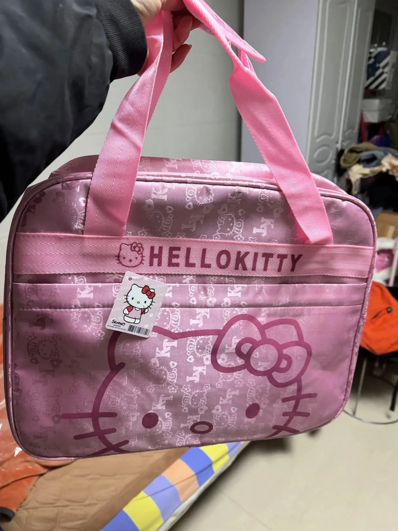 Cute KT Cat Crossbody Travel Bag - Maternity & Short Trip Bag