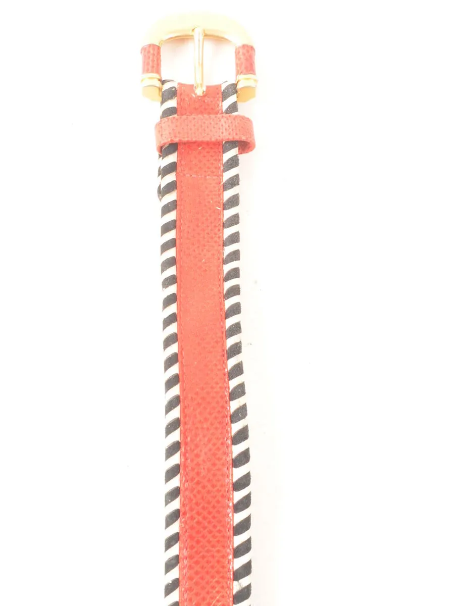 Decorative Trim Red Belt - M