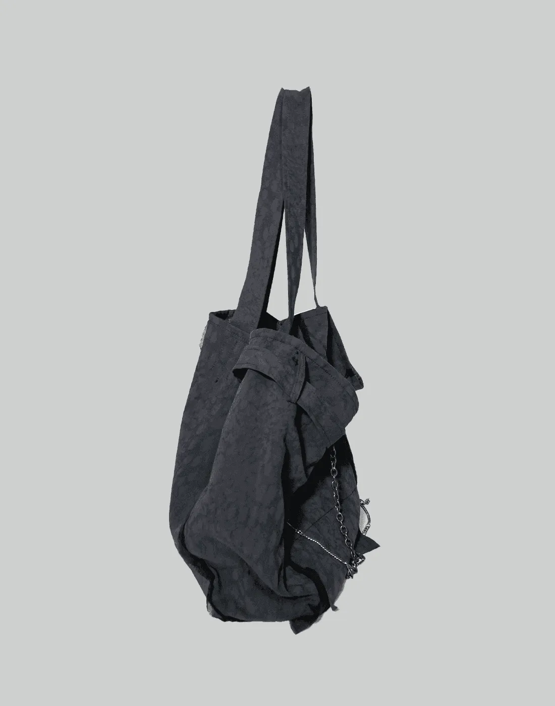 E Reversible Tote Bag (Spray Painted)