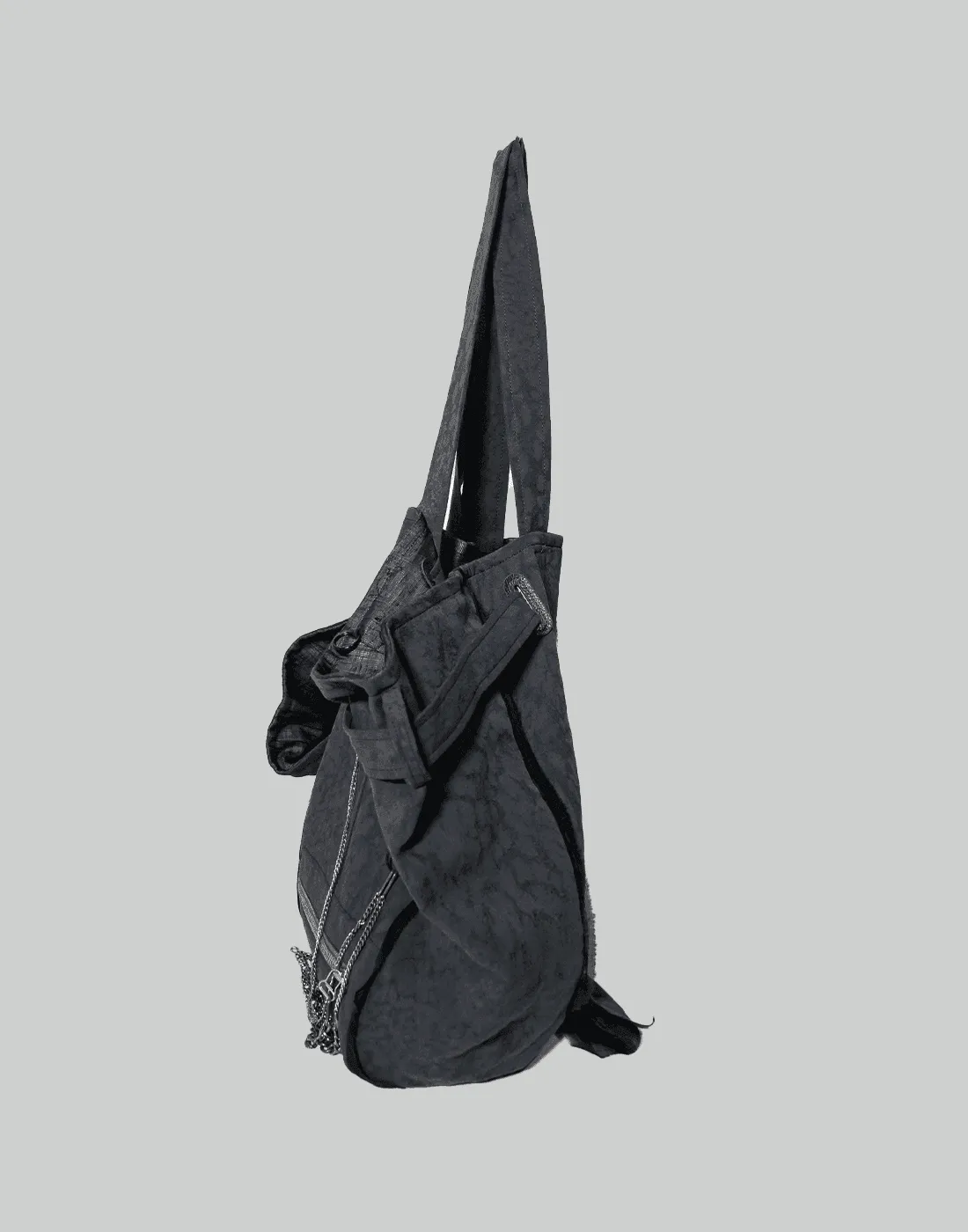 E Reversible Tote Bag (Spray Painted)