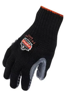 Ergodyne Medium Black ProFlex 9000 Full Finger Chloroprene Rubber Anti-Vibration Gloves With Elastic Cuff, Unique Chloroprene Rubber Palm Pad