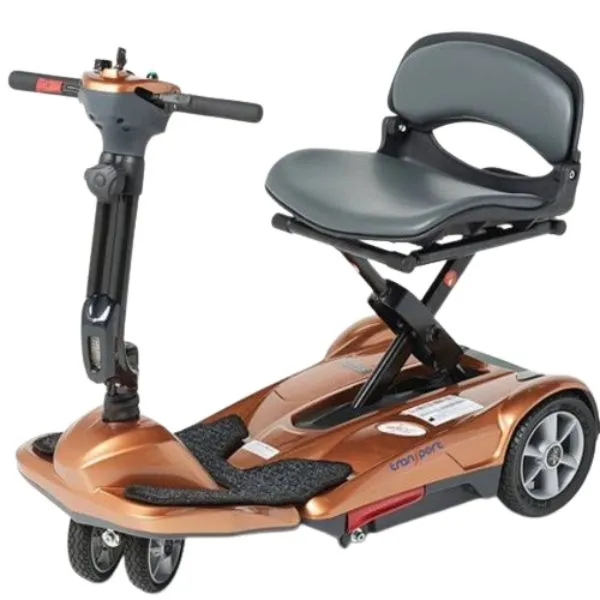 EV Rider Transport M Lightweight Folding Scooter - Electromagnetic Brakes For Safety Anti-Flat Tires For Seniors