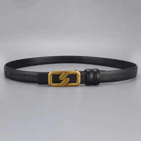 exclusive designer decorative belt Black