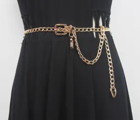 Fashion Versatile Waist Chain Skirt Decorative Suit /Coat /Sweater Chain Pants Chain Thin Belt