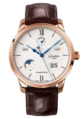 Glashutte Original Senator Excellence Perpetual Calendar Red Gold Men's Watch