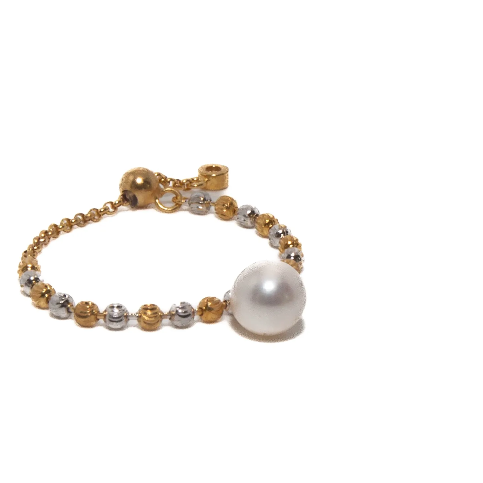 Golden Bead Enchantment Ring