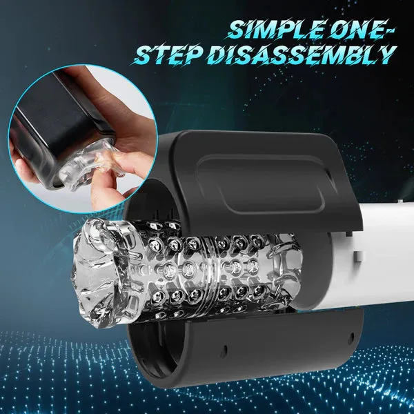 GripTwist 7X - Compact Rotating Automatic Male Masturbator