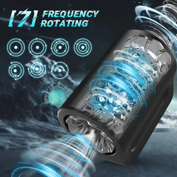 GripTwist 7X - Compact Rotating Automatic Male Masturbator