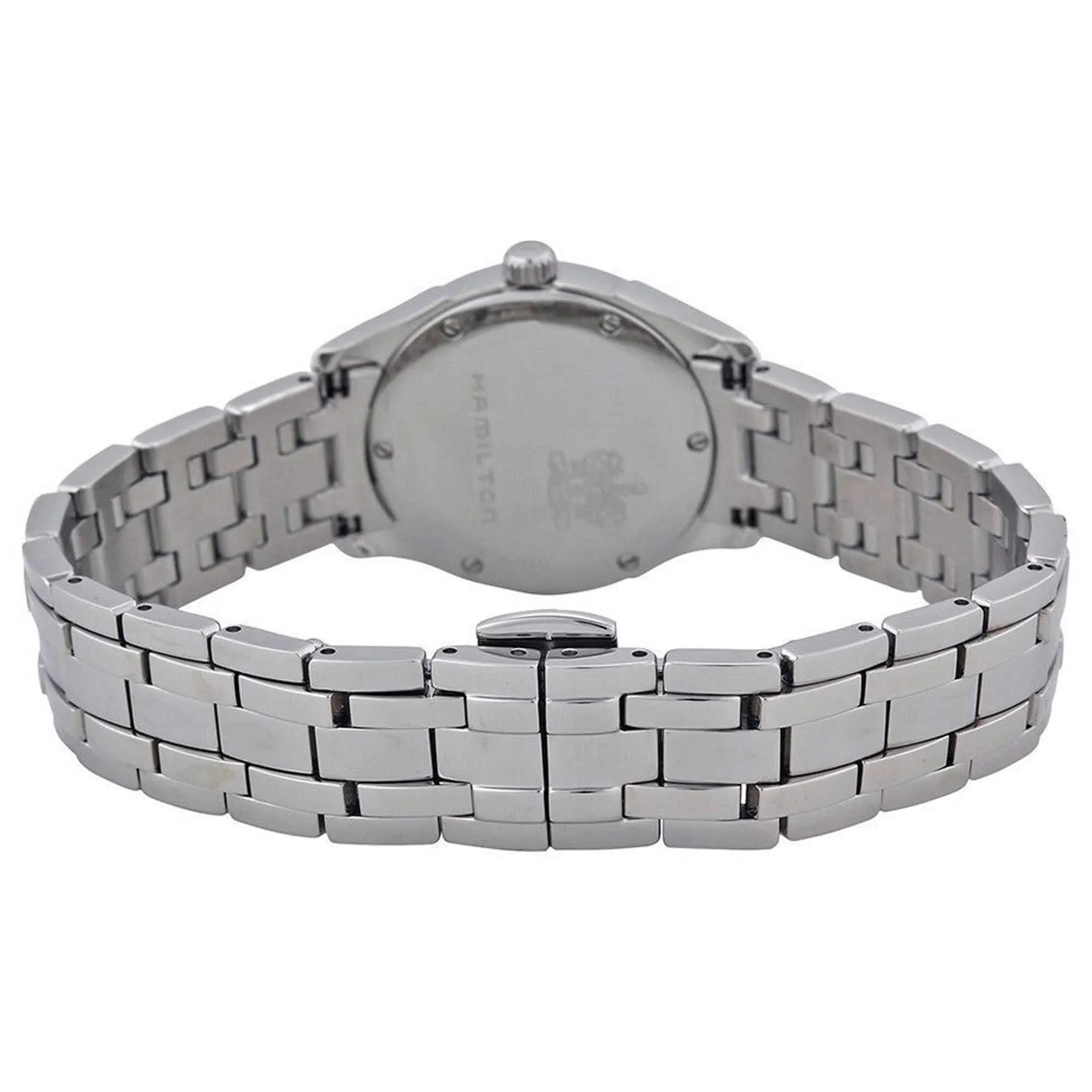 Hamilton Women's Watch - Jazzmaster Diamond Quartz Silver Tone MOP Dial | H32281197
