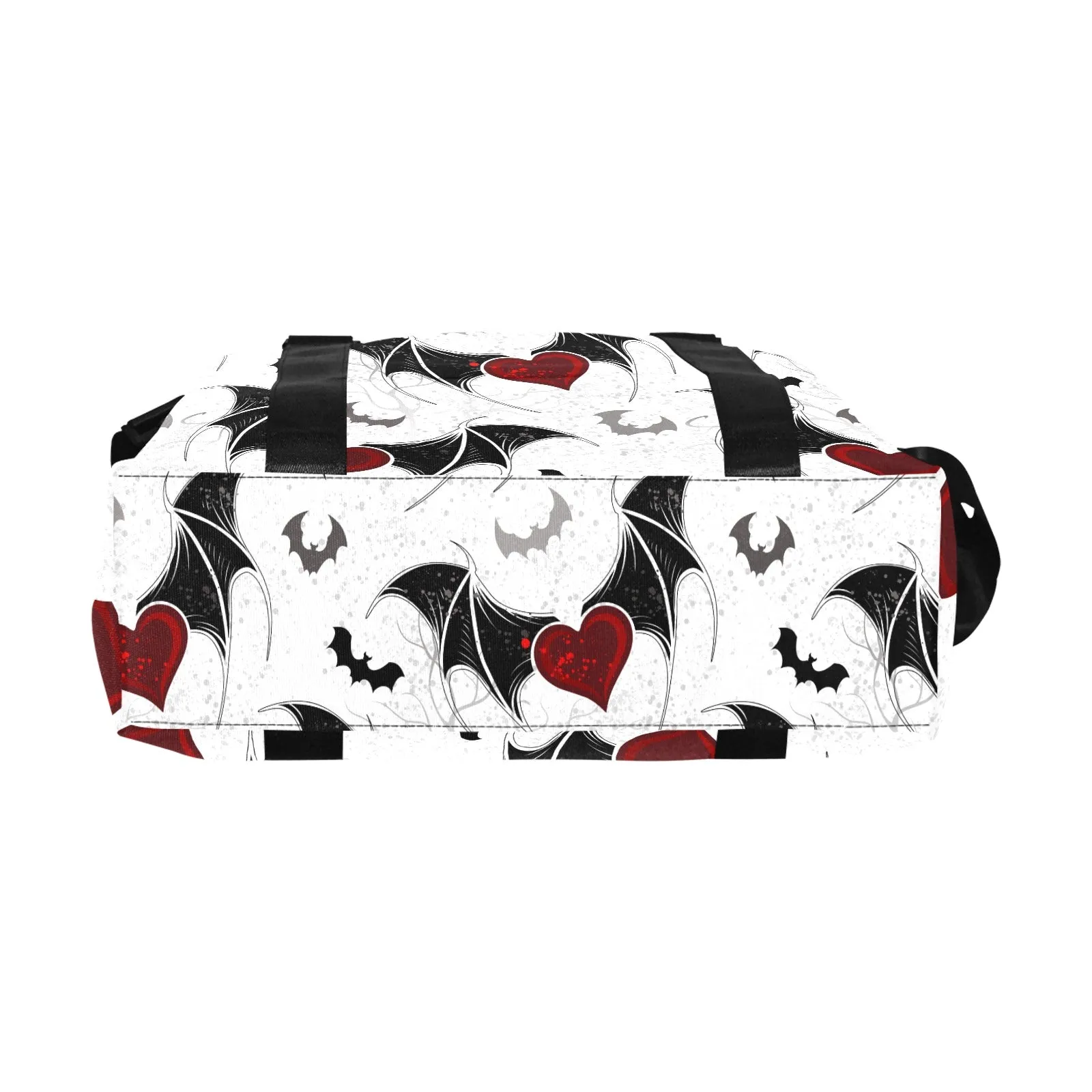 Hearts And Bats Large Capacity Duffle Bag