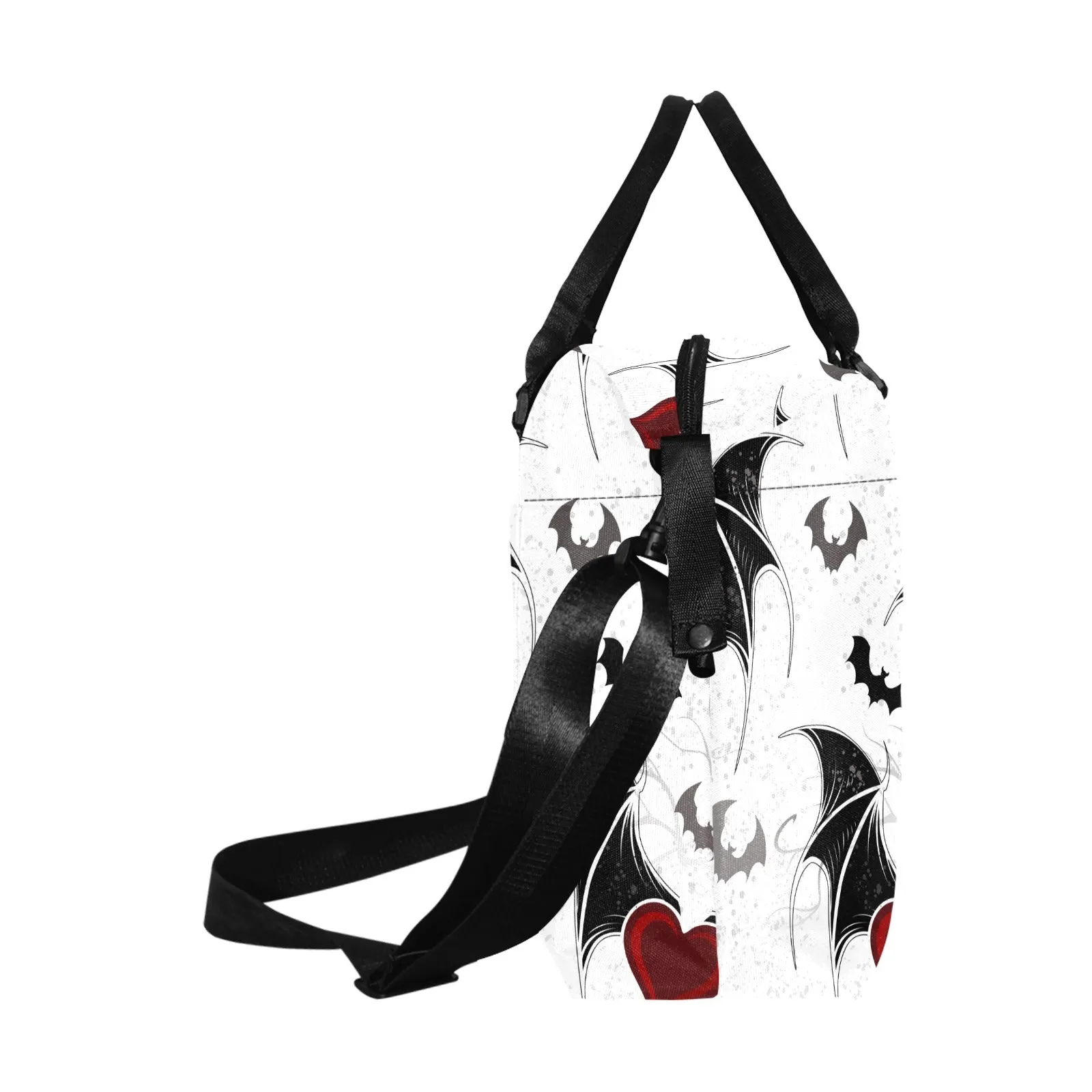 Hearts And Bats Large Capacity Duffle Bag